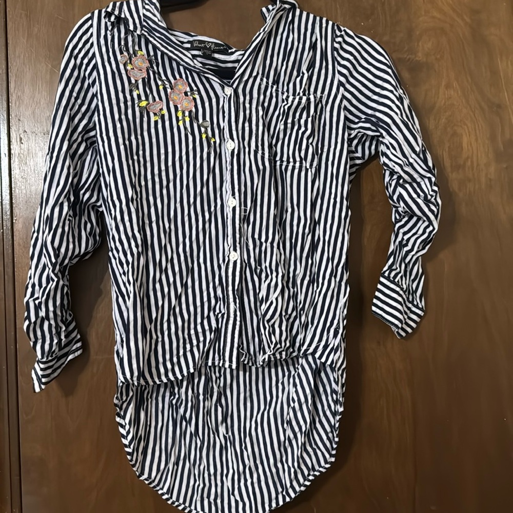Velvet Hearts button up shirt